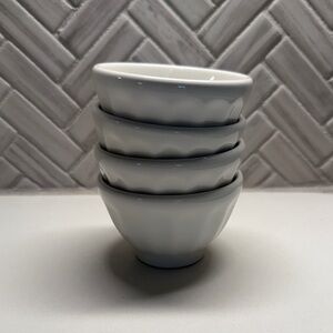 Anthropologie Biscuit Mini Latte Bowls 4